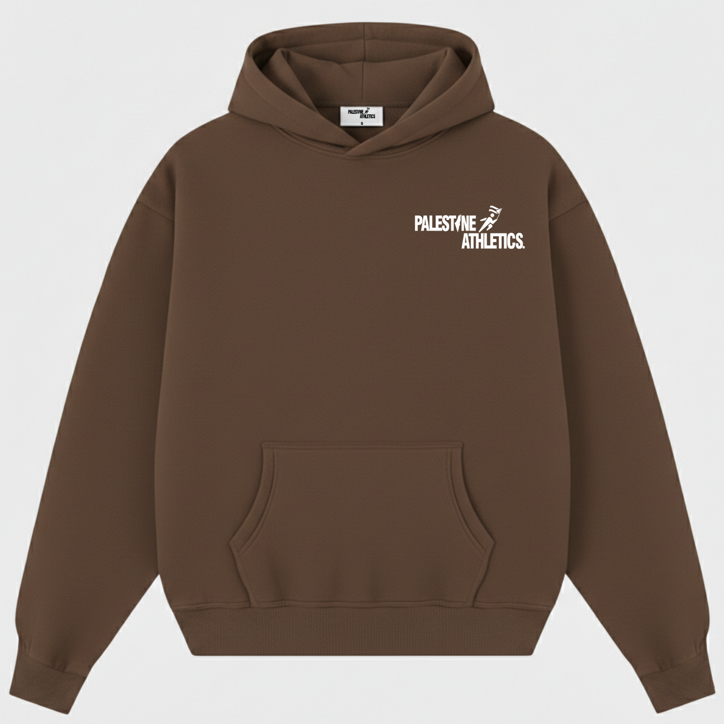 Palestine Athletics® Hoodie - Coffee Brown