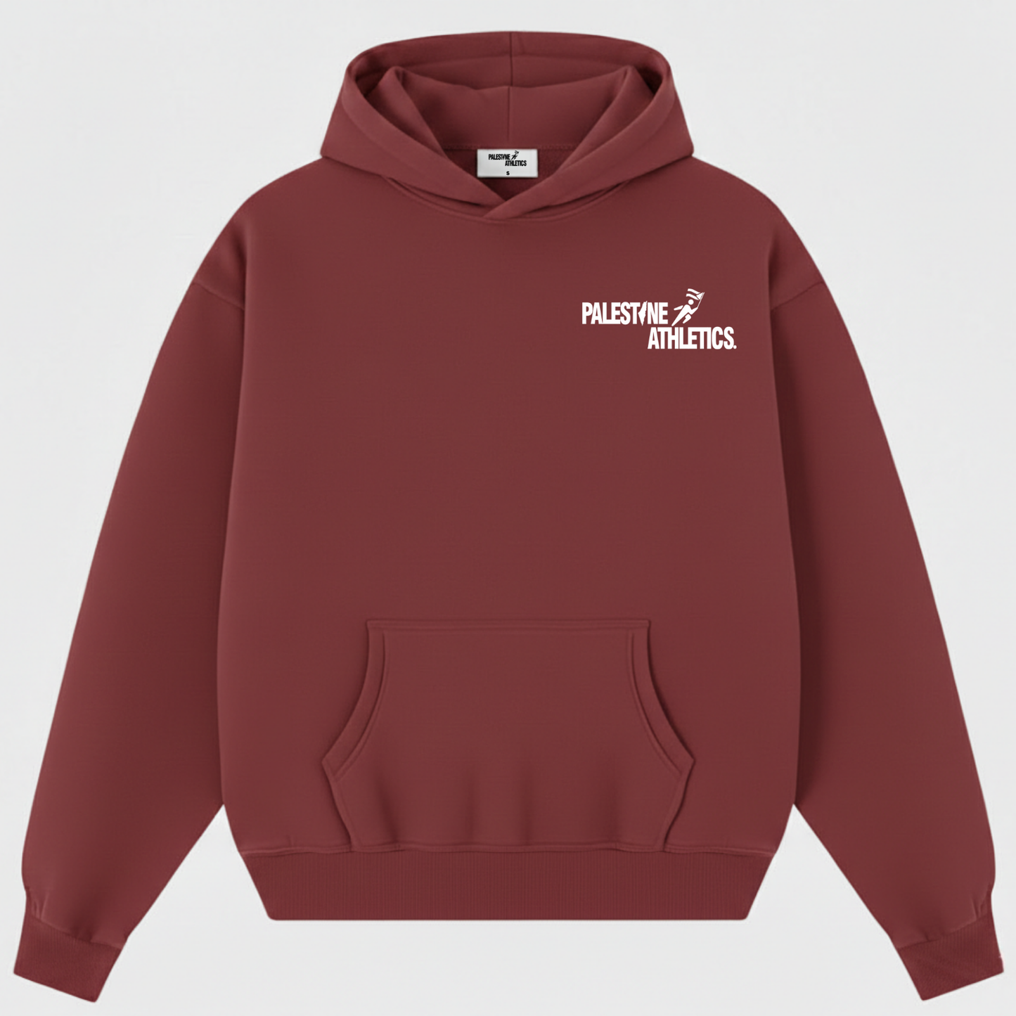 Palestine Athletics® Hoodie - Cherry Red