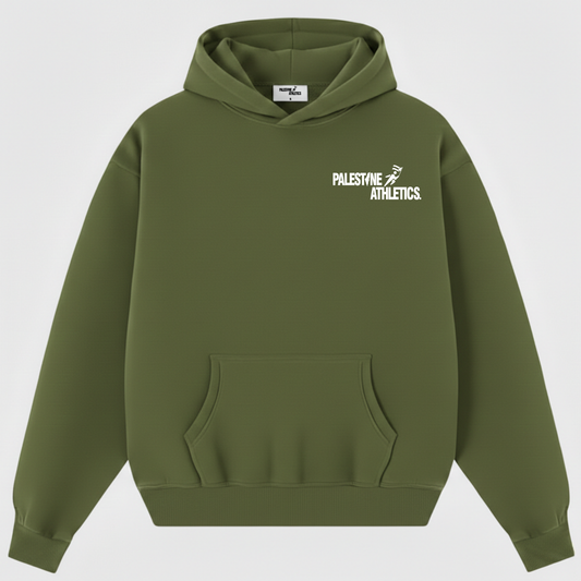 Palestine Athletics® Hoodie - Zaytoun Green